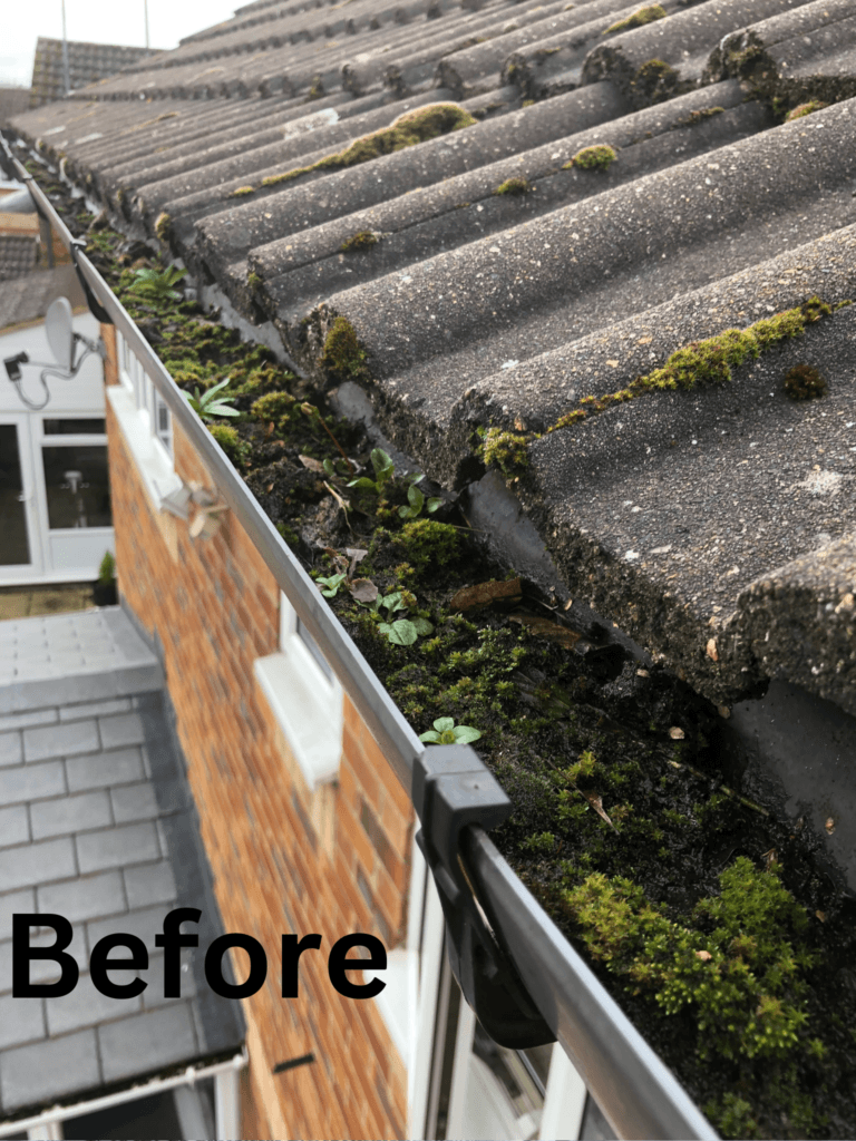 Gutter clearing